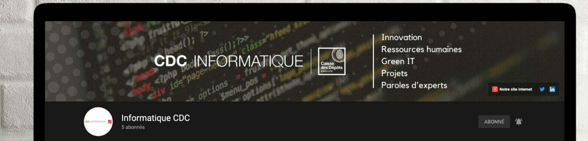 youtube informatique cdc