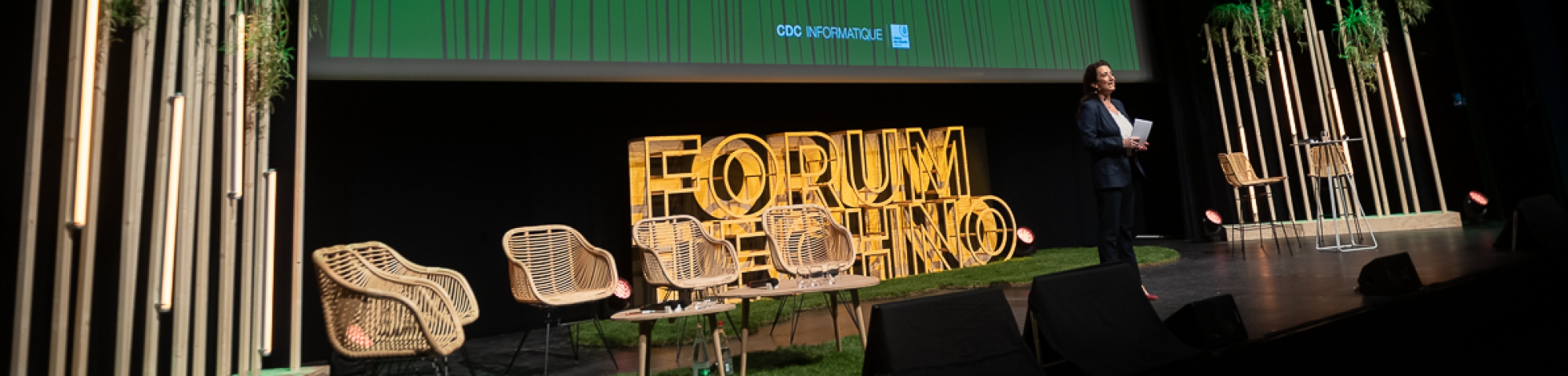 Scène du forum technologique 2023