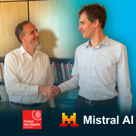 partenariat avec Mistral AI